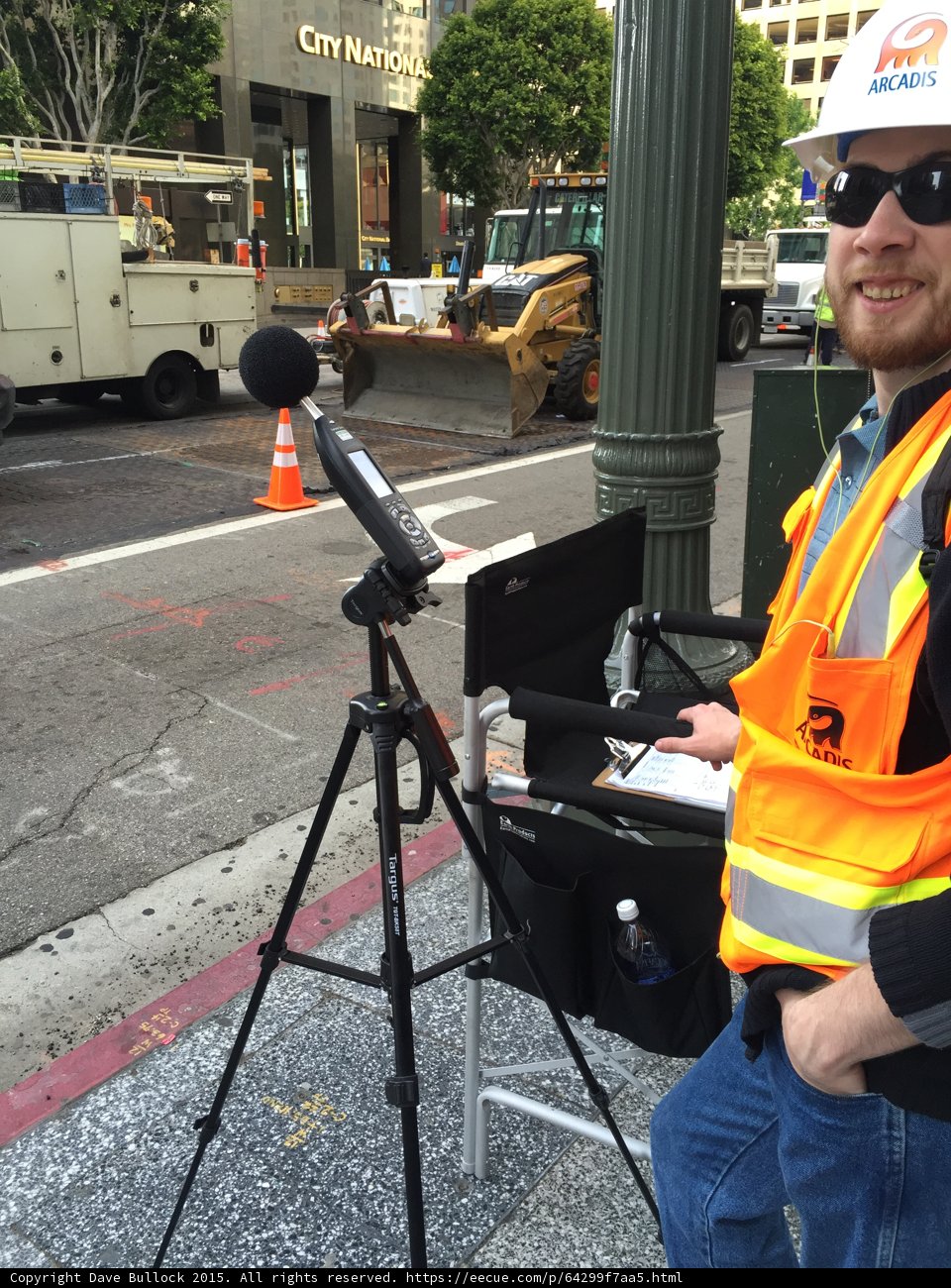 Construction Worker on the Streets of LA