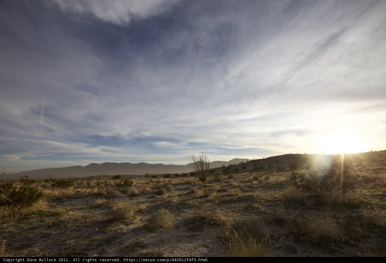 Sunny Day in Anza Borrego