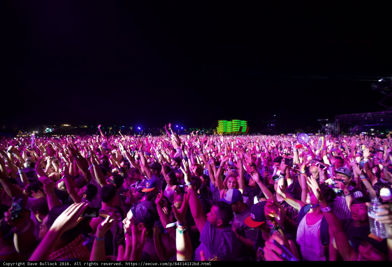 Urban Nightlife at Coachella Concert