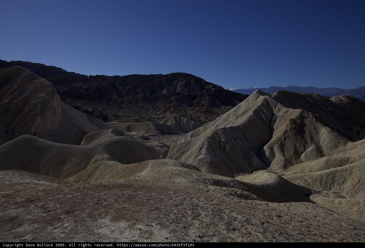 Top of the World in Death Valley