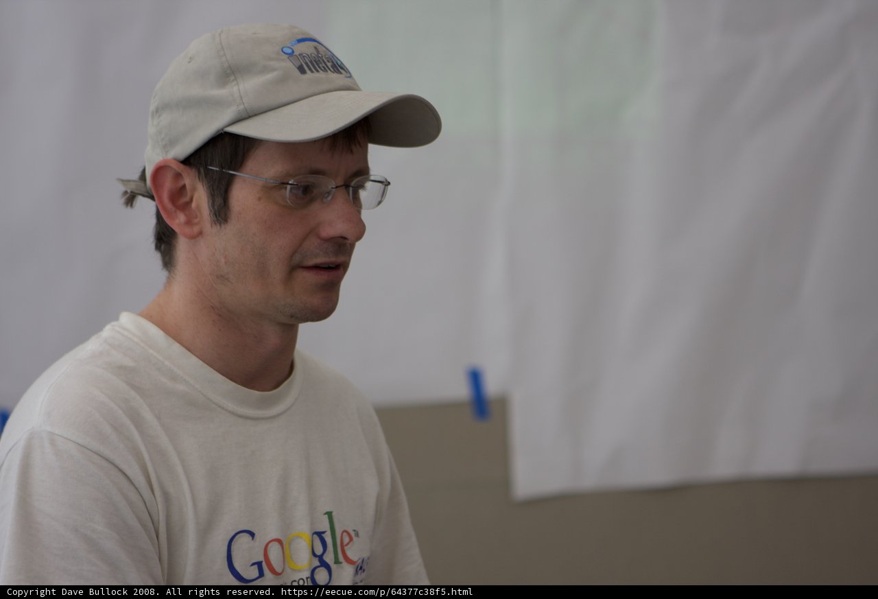 Google-Headed Man