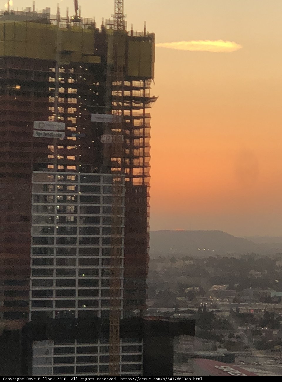 Sunsets on the City Skyline