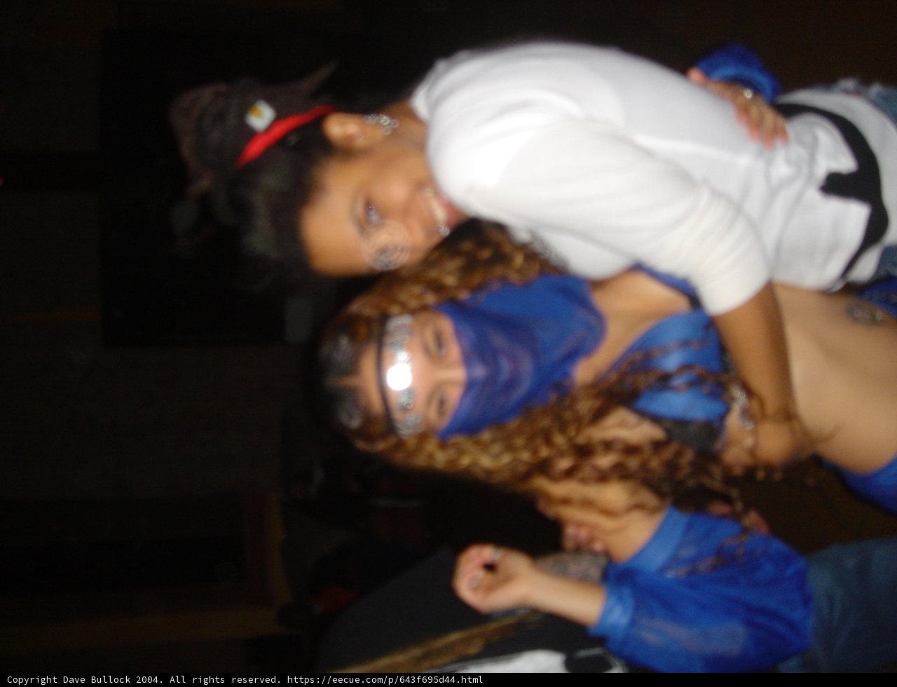 Blue Costumes and Baseball Caps
