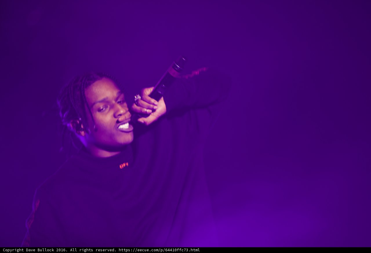 A$AP Rocky Rocks the Mic