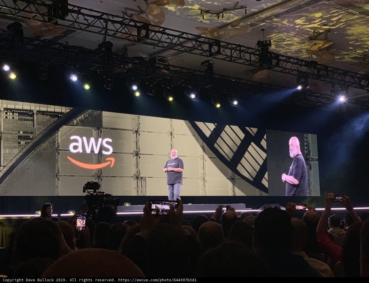 Werner Vogels Presents at AWS Event in Las Vegas