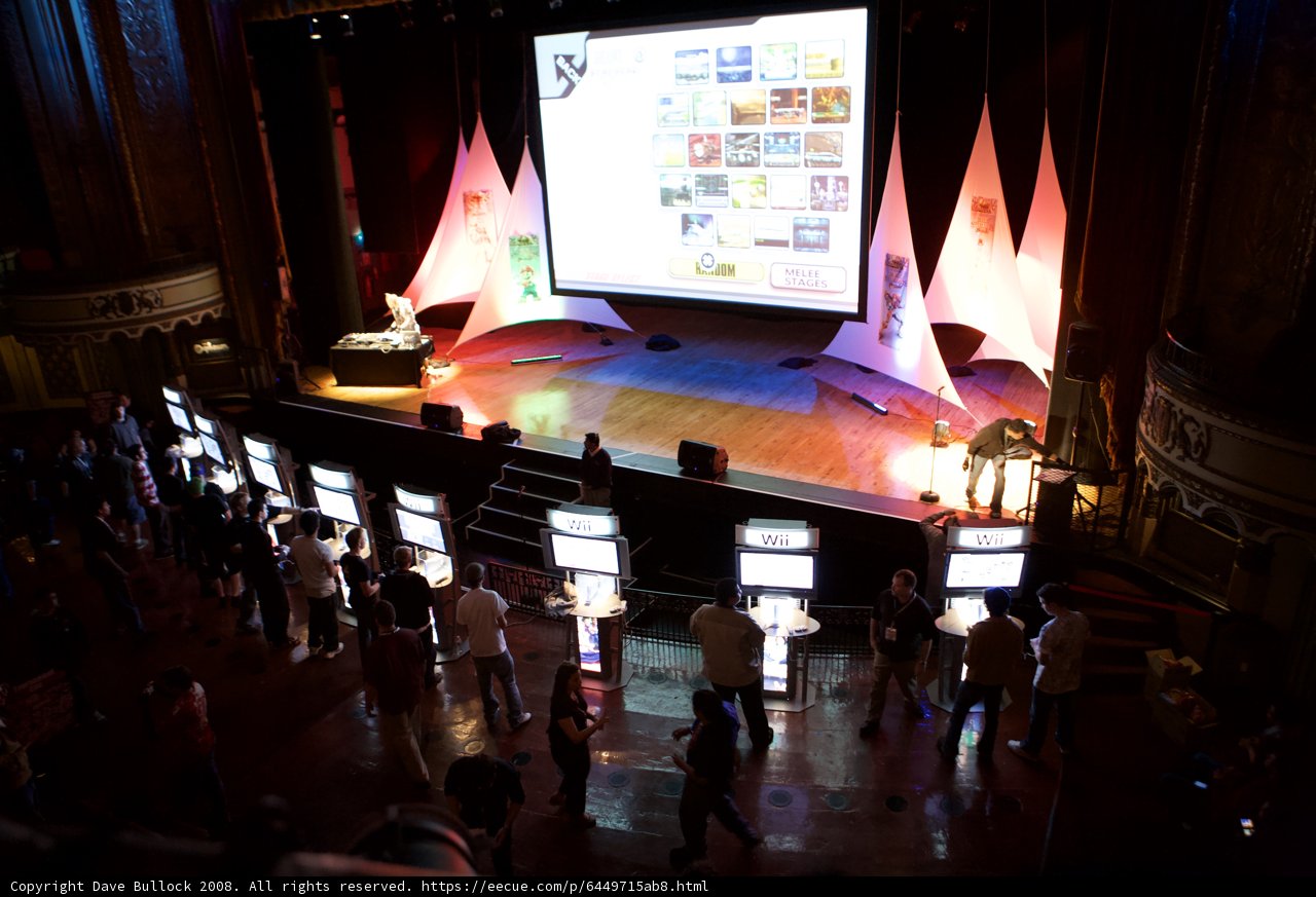 Gaming Convention Stage Setup