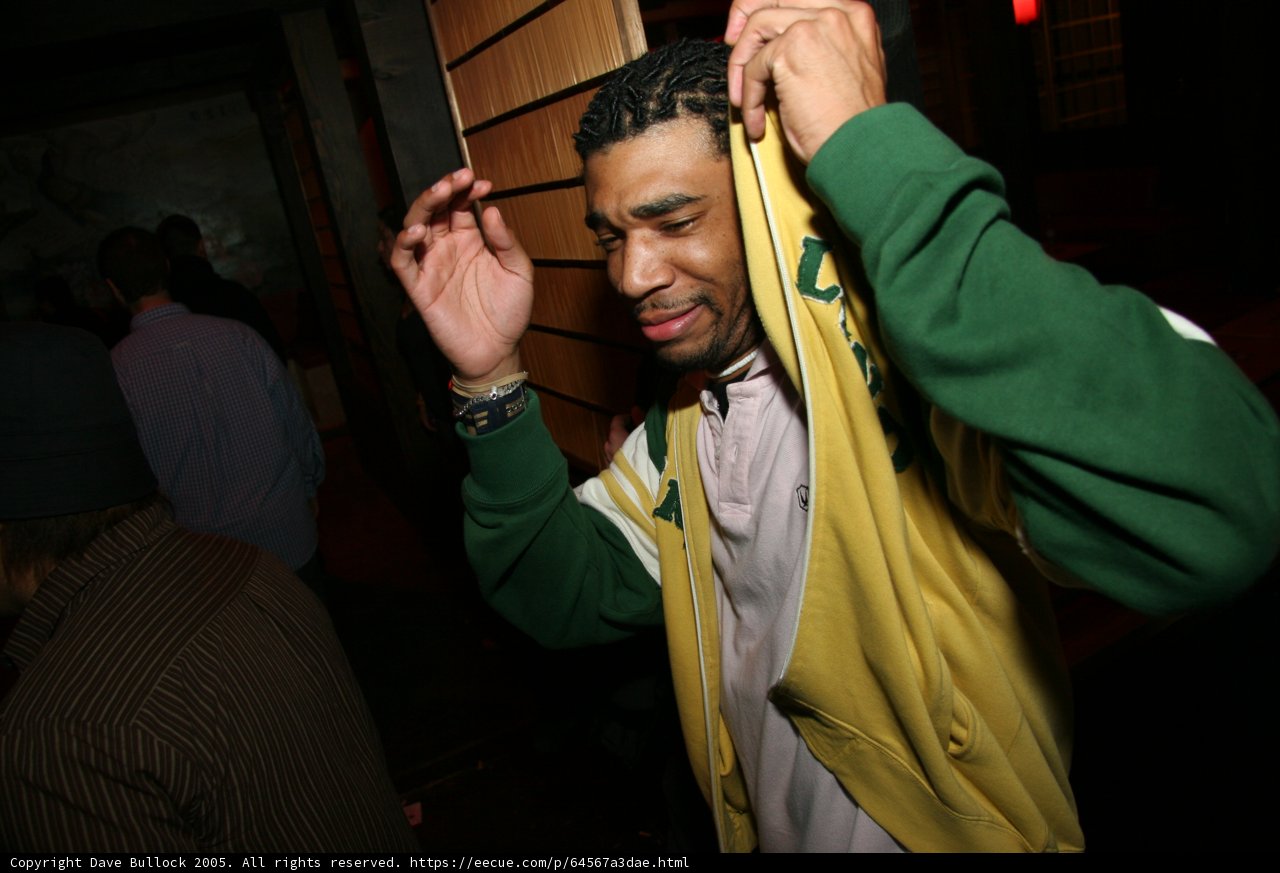 Green and Yellow Jacket Nightlife