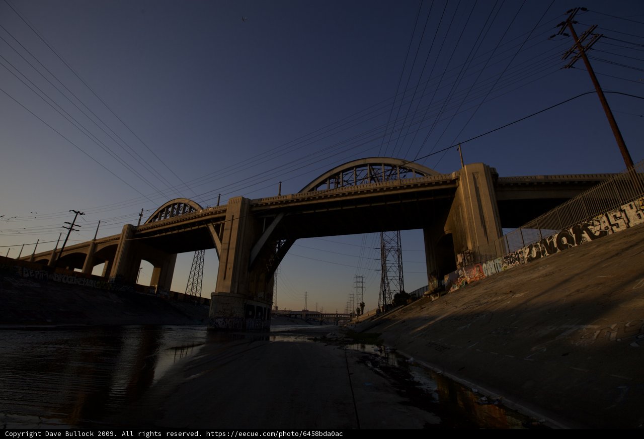 The Arch Bridge Over LA River