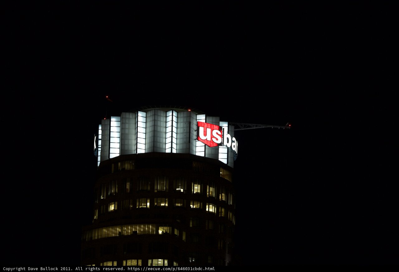 Metropolis Tower at Night