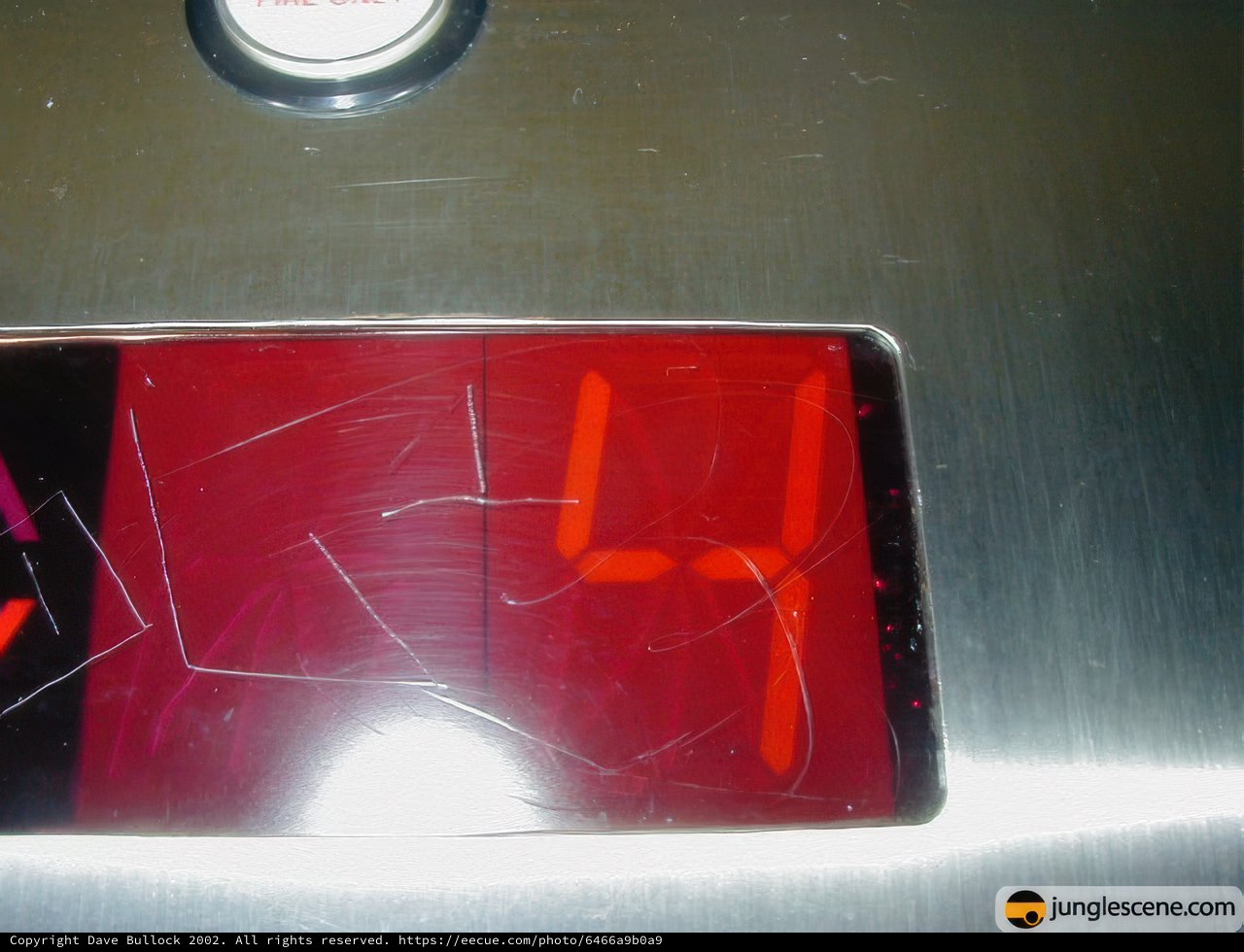 Red Digital Clock