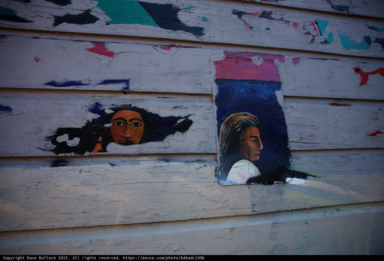 Faces on the Canvas of a City
