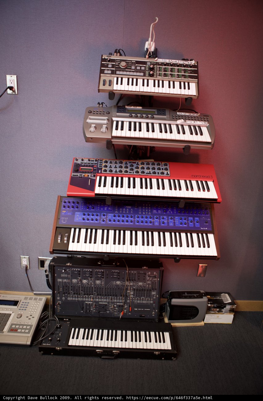 The Crystal Method's Keyboard Tower