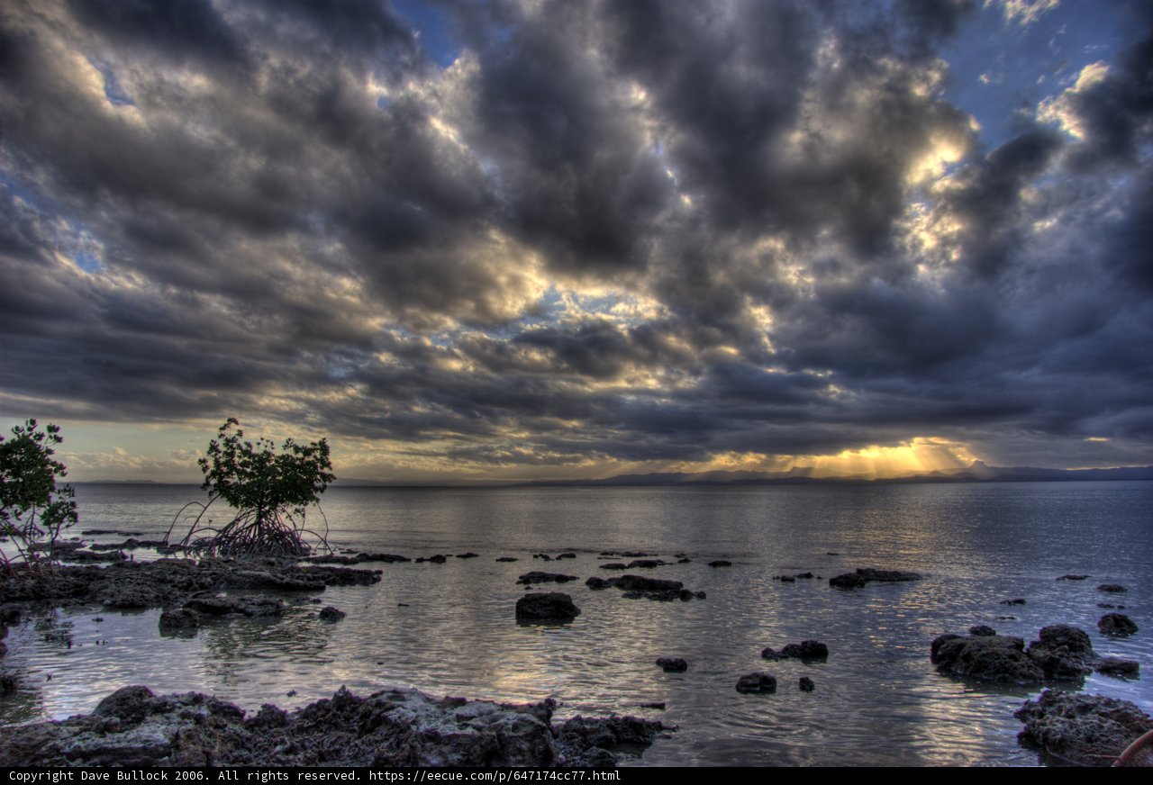 Serene Sunset at Fiji's Coast