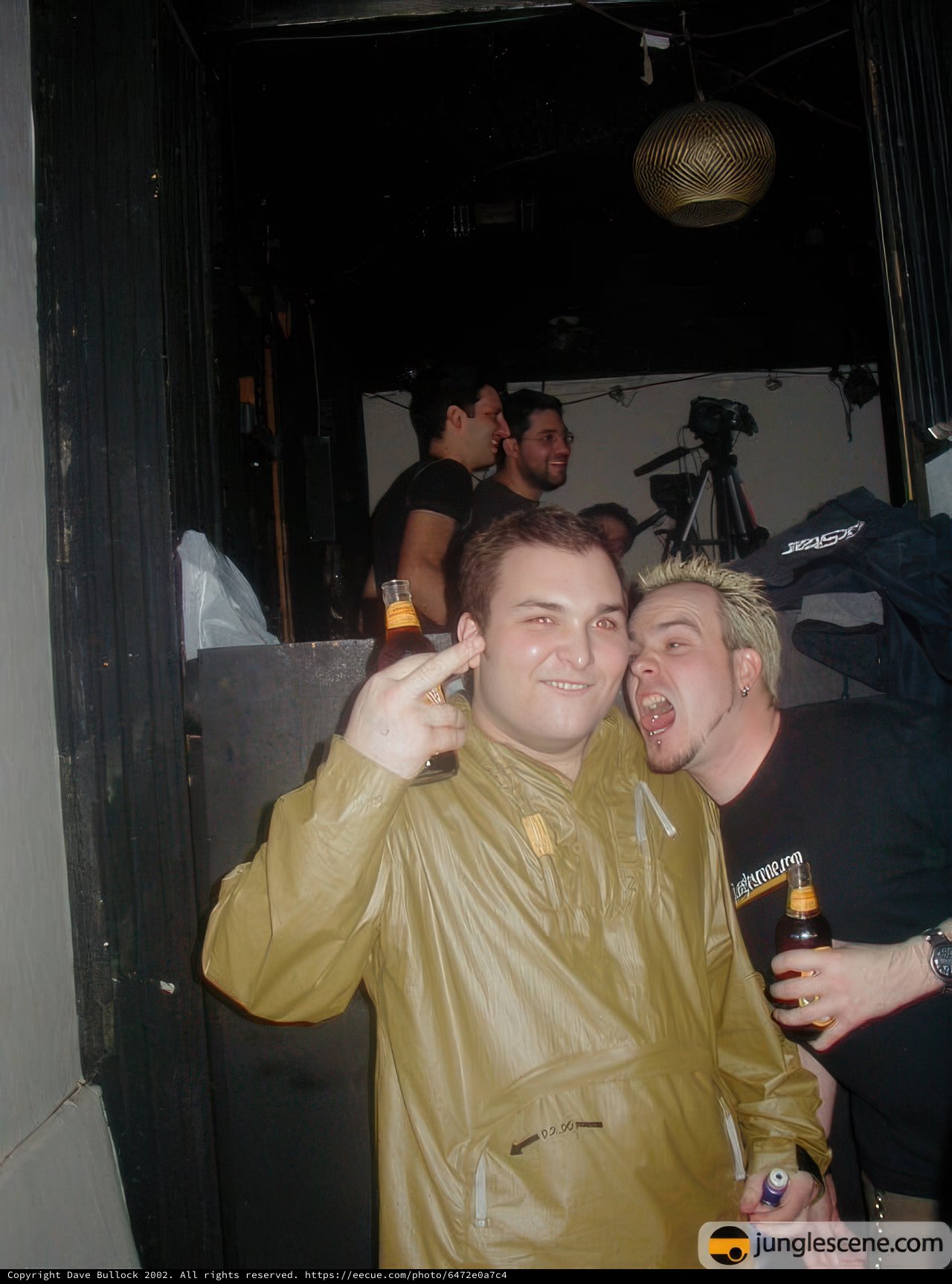 Two Men Enjoying a Beer