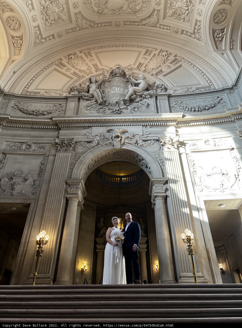 San Francisco City Hall Wedding Ceremony