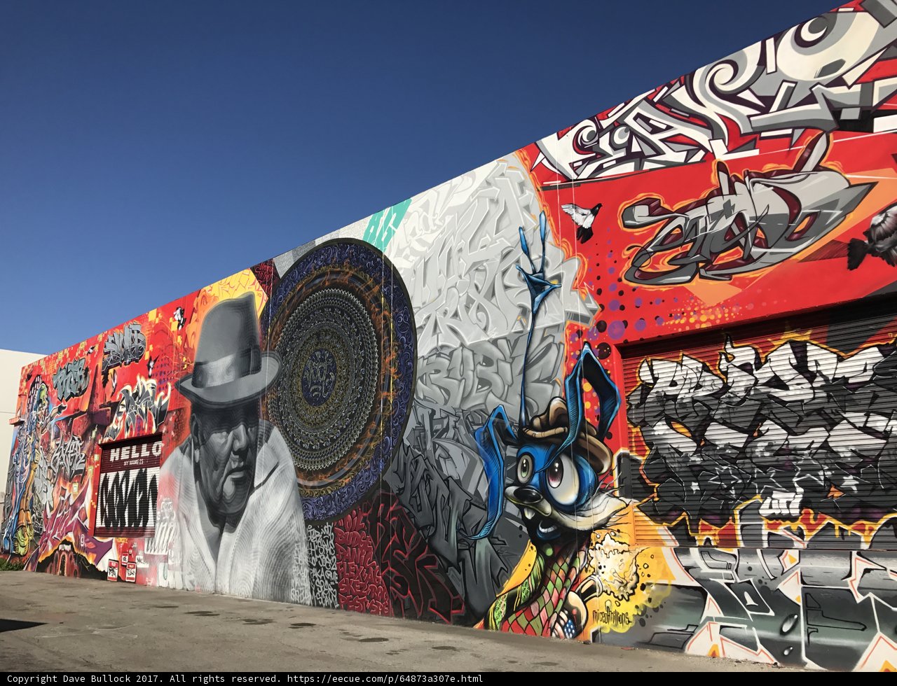Mural Masterpiece on LA Wall