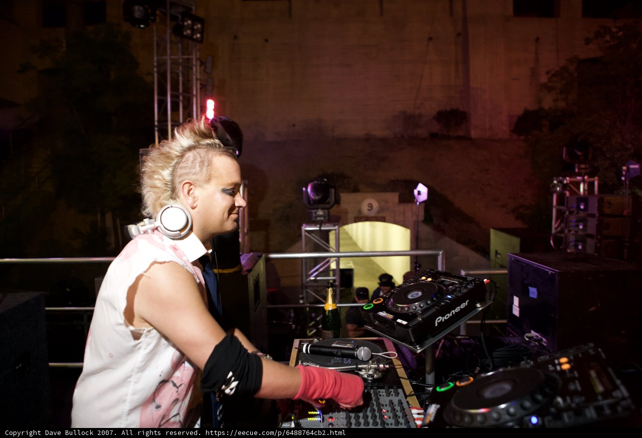 Rocking Out in the DJ Booth