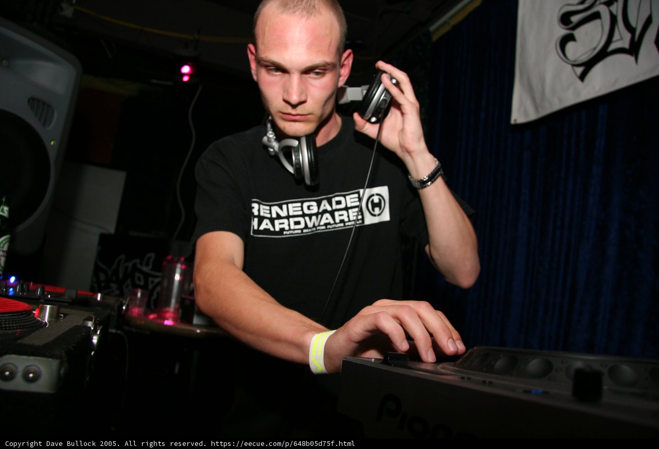 The Black-Shirted DJ