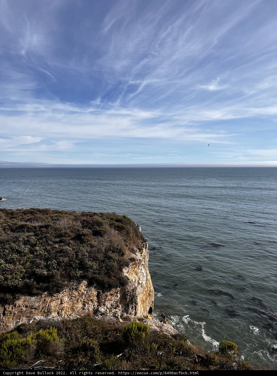 Promontory View Overlooking the Ocean