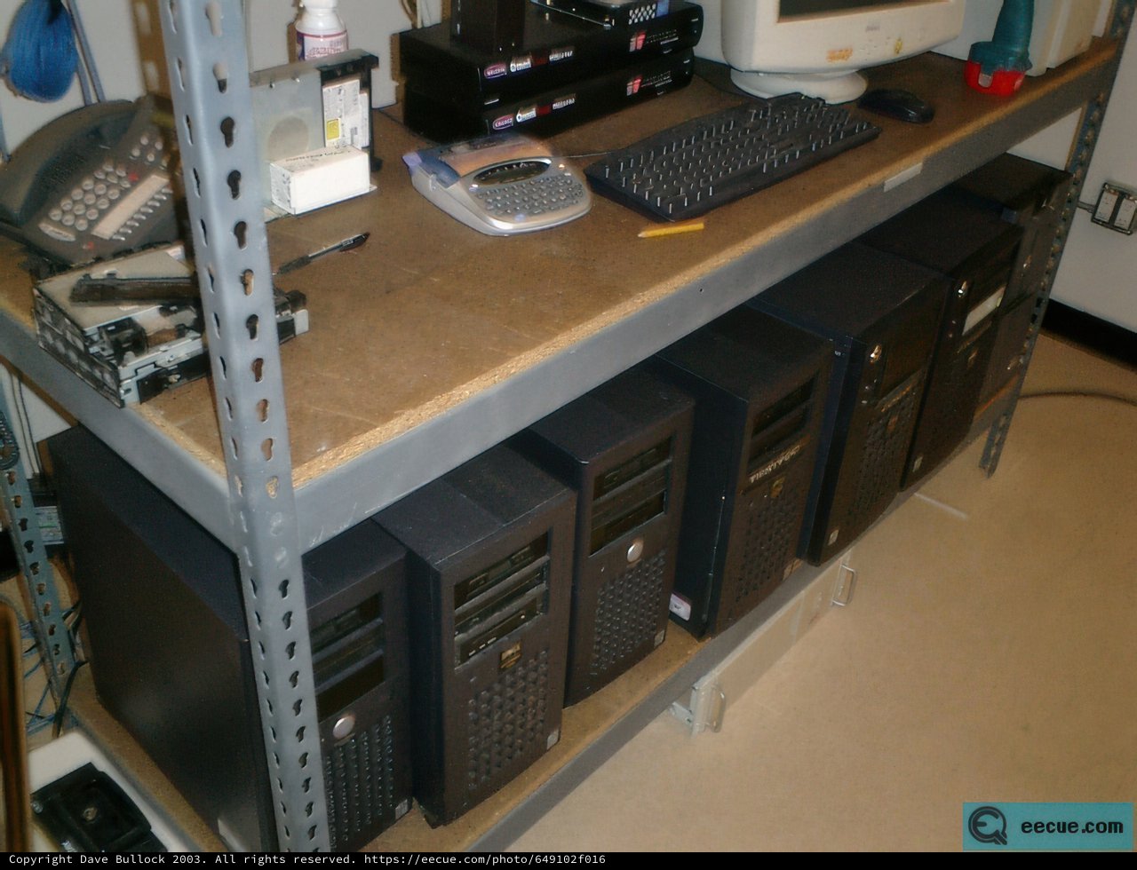 Computer Hardware Shelf