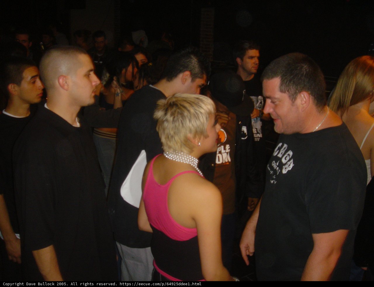 Night out at the club