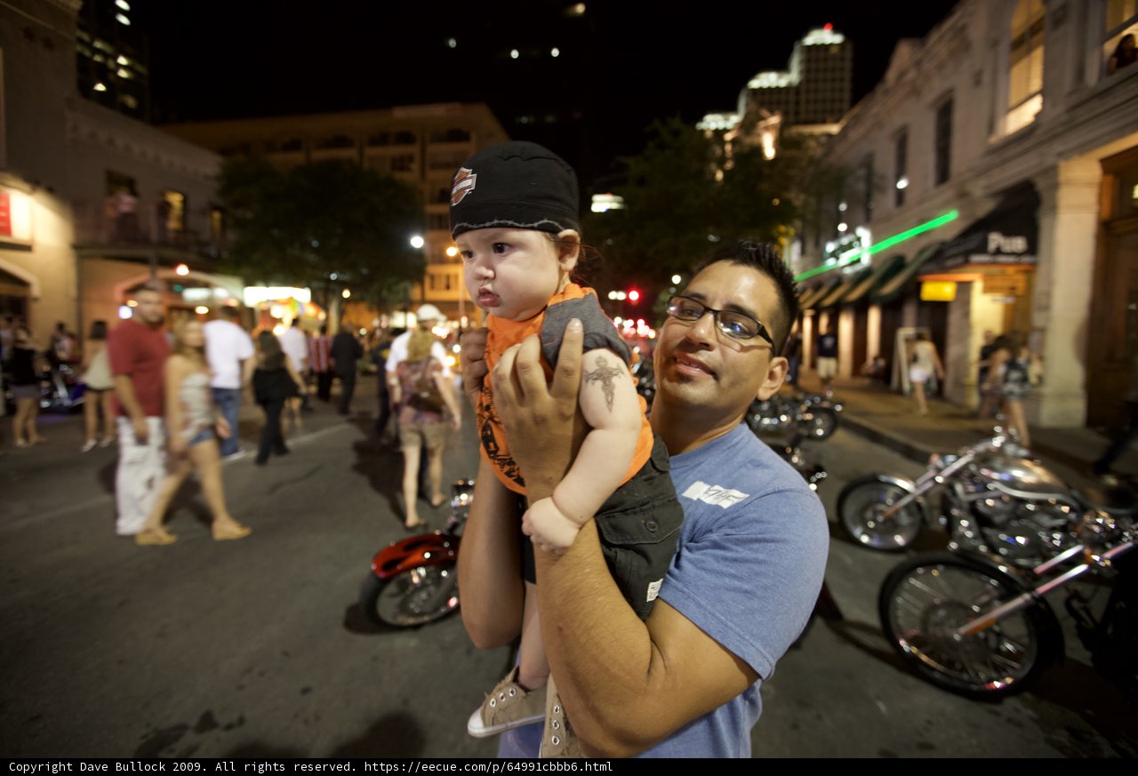 Father and Child in the City