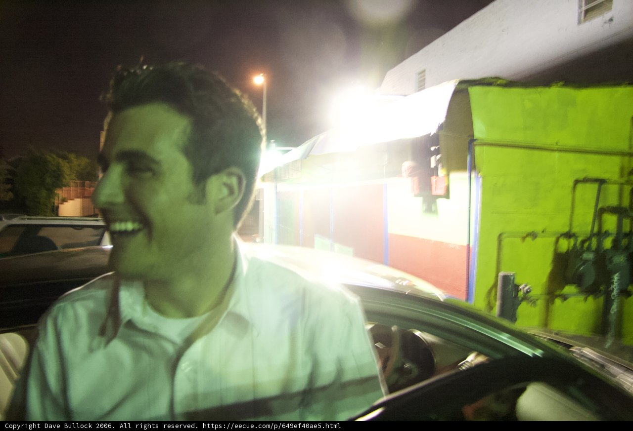 Smiling in the Night Ride