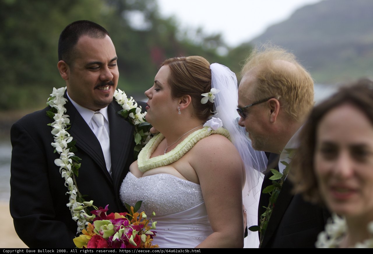 Wedding bliss in Hawaii