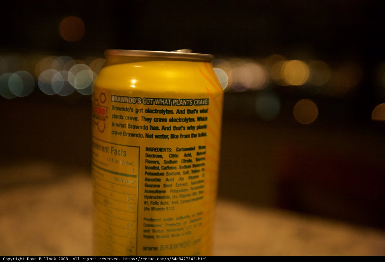 Tin Can of Alcoholic Beverage