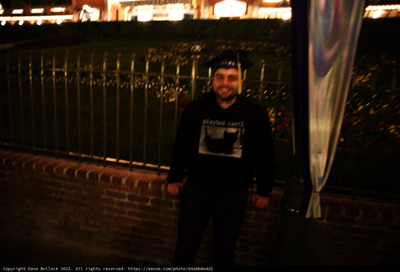 Graduation Celebration at Disneyland