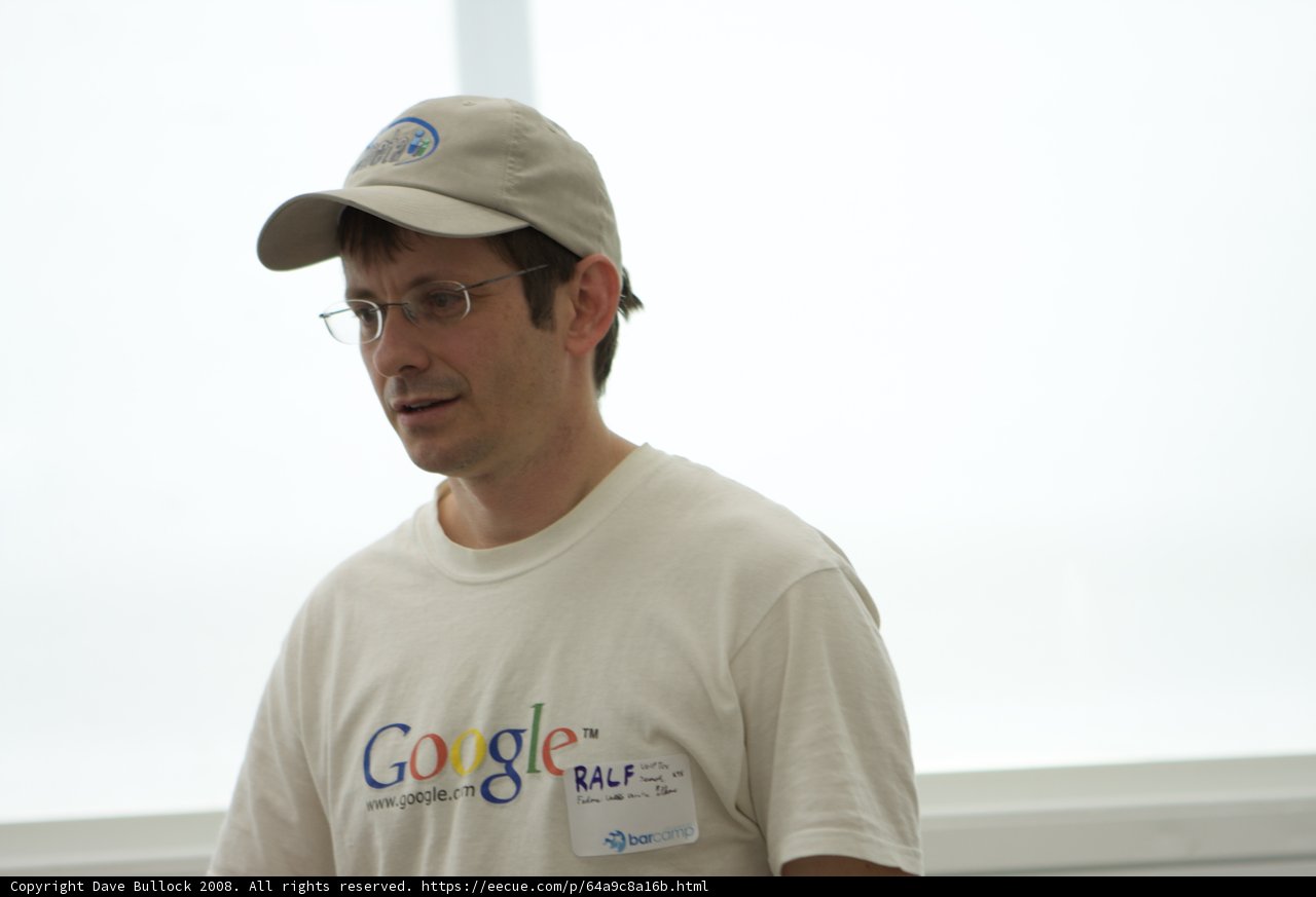 Google Hat Man