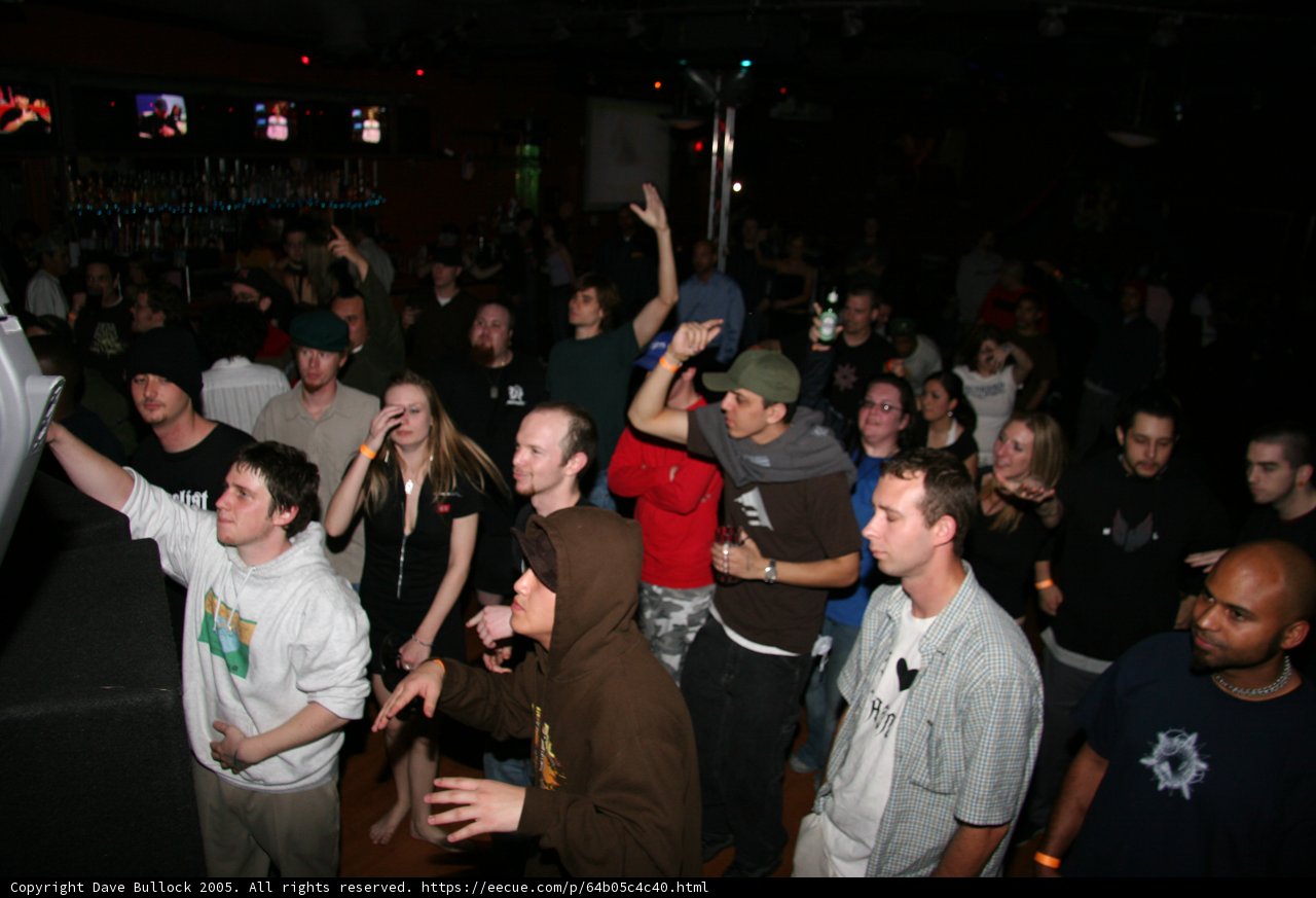 Partygoers Take Over Urban Nightclub