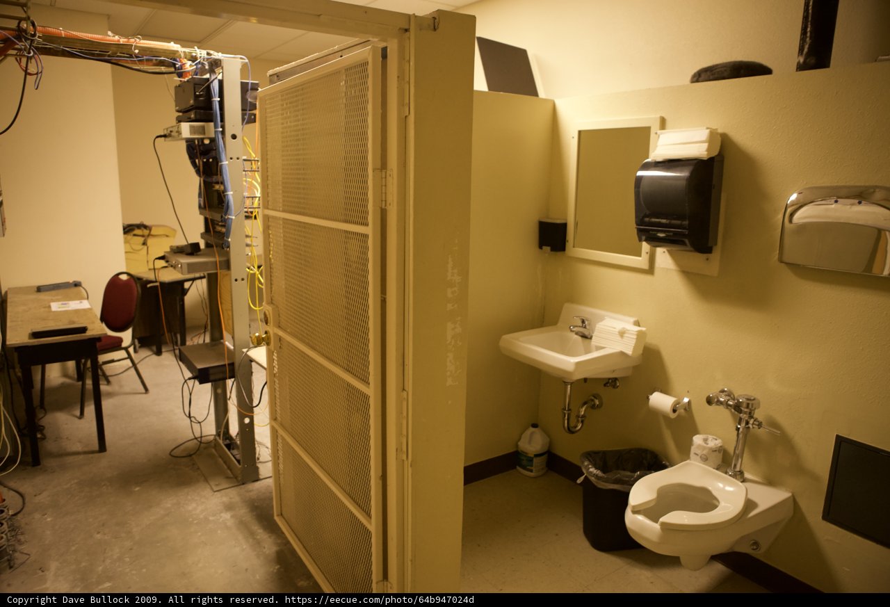 Interior of a Clinic Bathroom