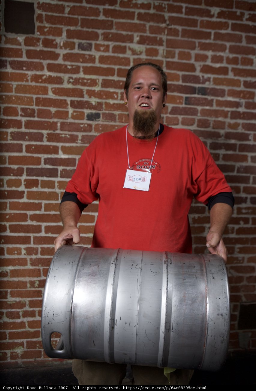 The Man and the Metal Keg