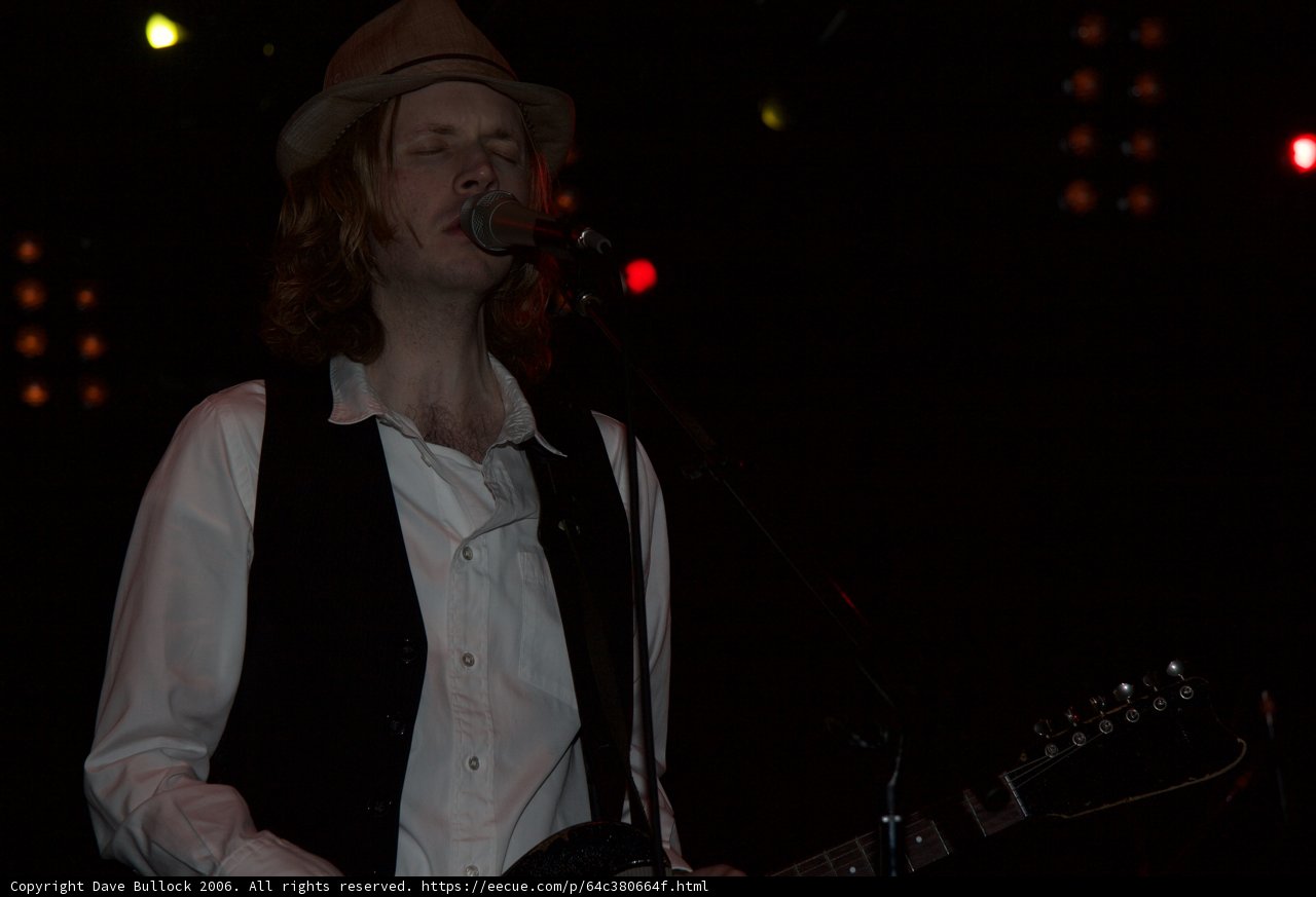 Beck Shreds the Night Away