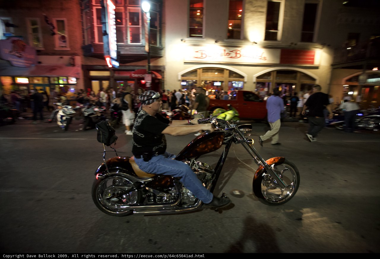 Riding through the City