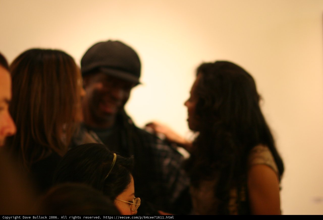 Lucien Jean-Baptiste and the Baseball Cap Crowd