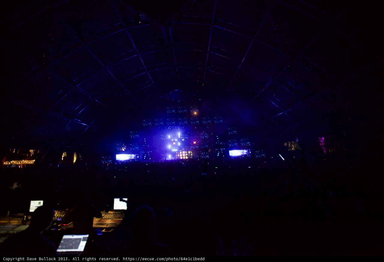 Electronic Flare on Coachella Stage