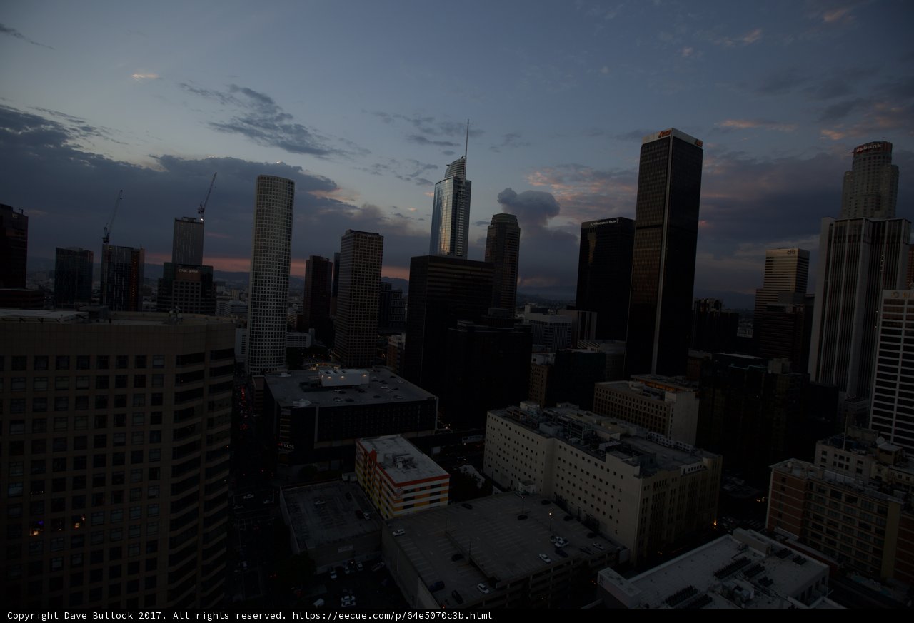 Cityscape at Dusk