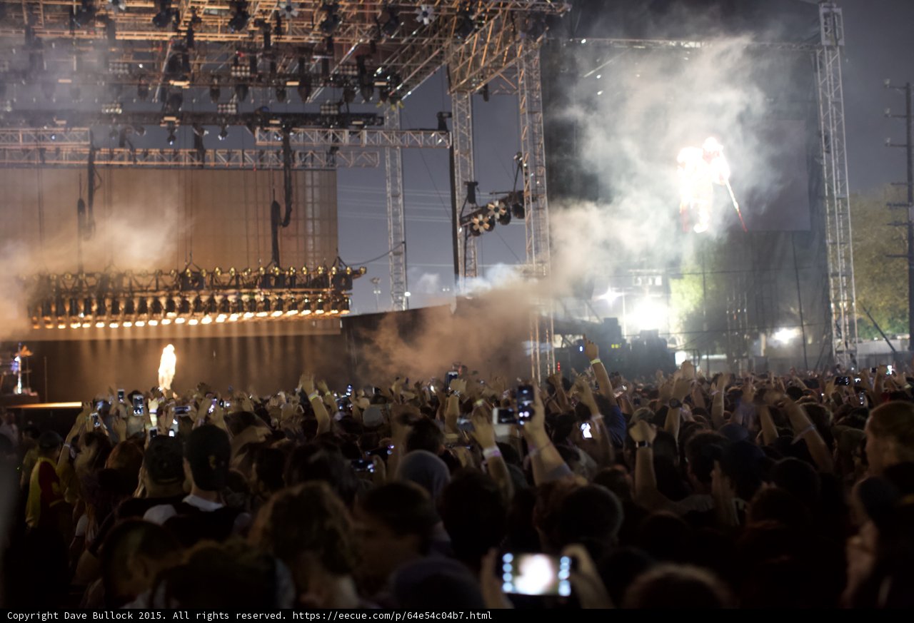 Kanye West Massive Crowd
