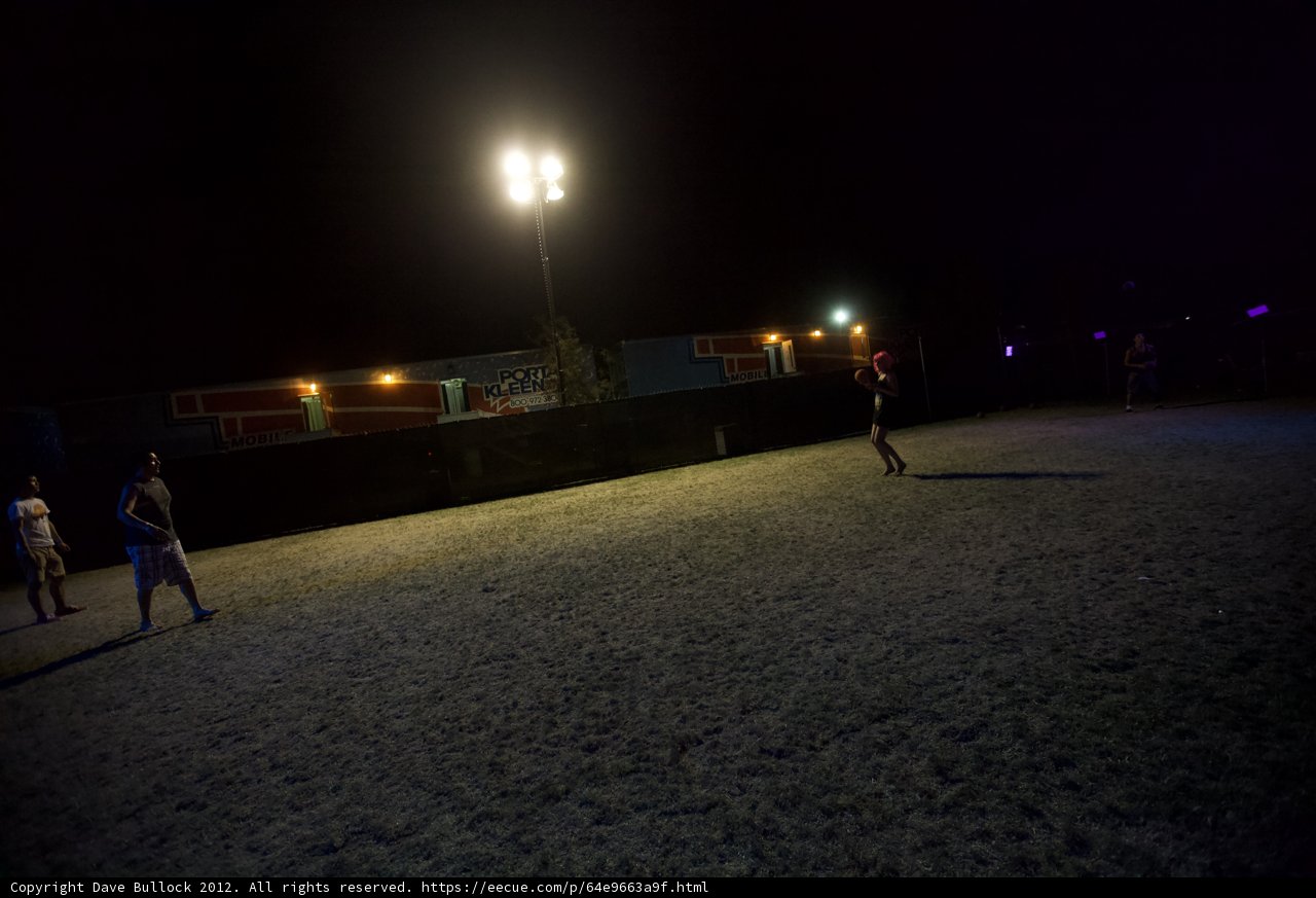 Night Soccer in the Field