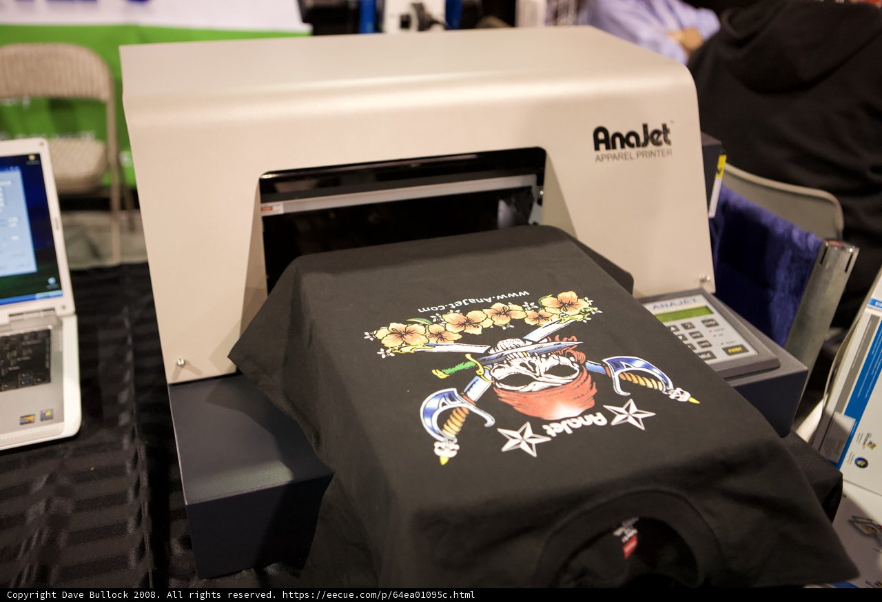 Skull Shirt and Printer