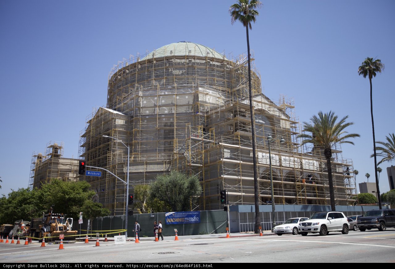 The New Temple of the LDS Church in Los Angeles