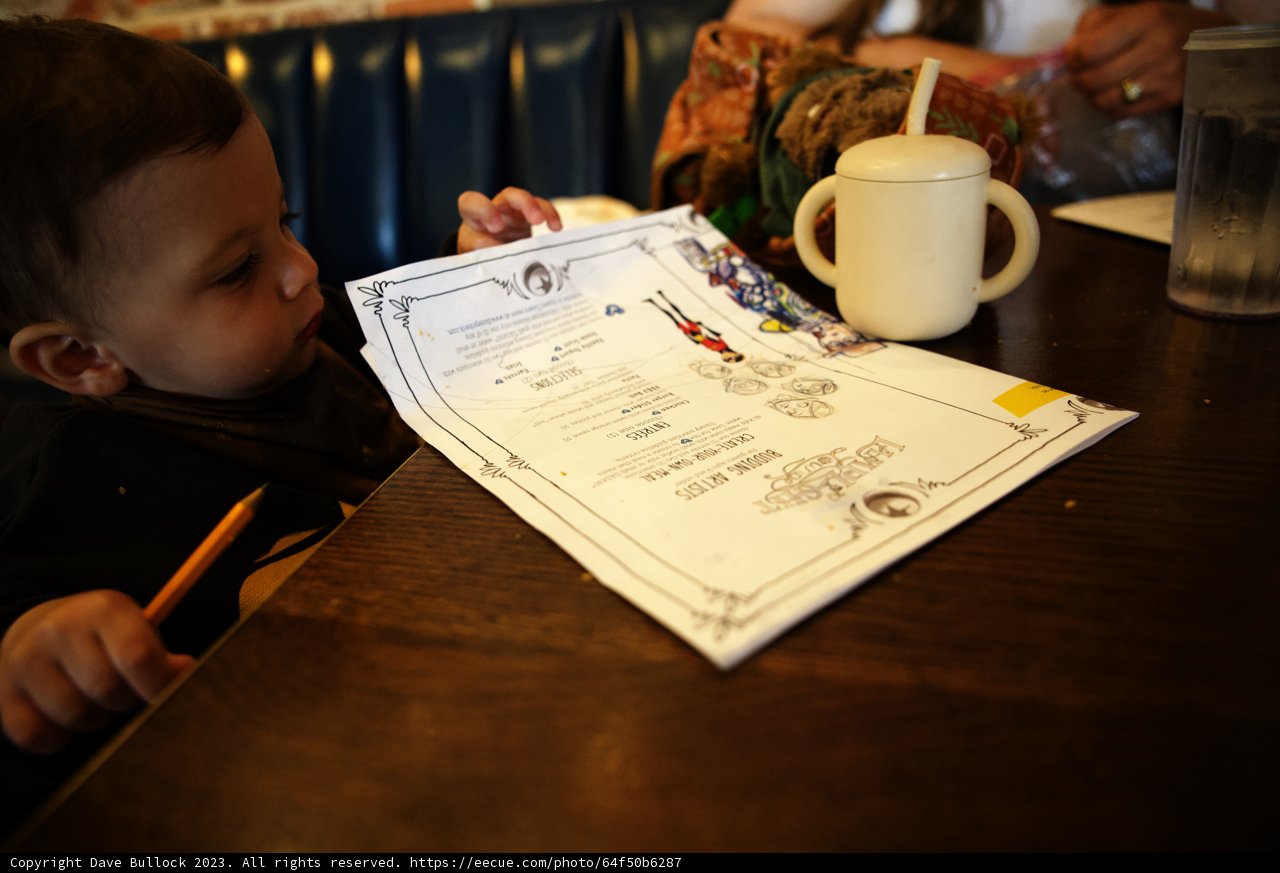 Little Artist at Disneyland