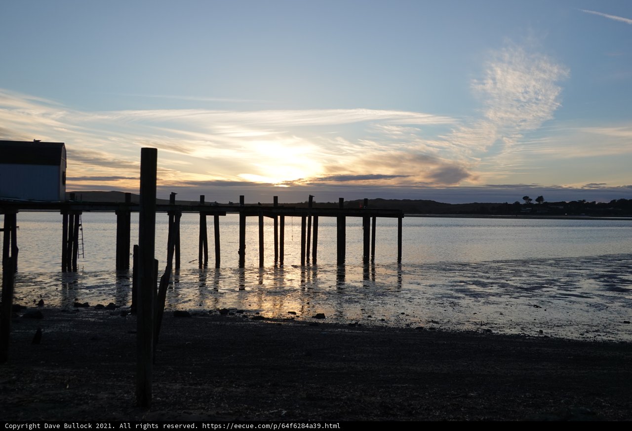 Serene Sunset at the Bodega Bay Pier