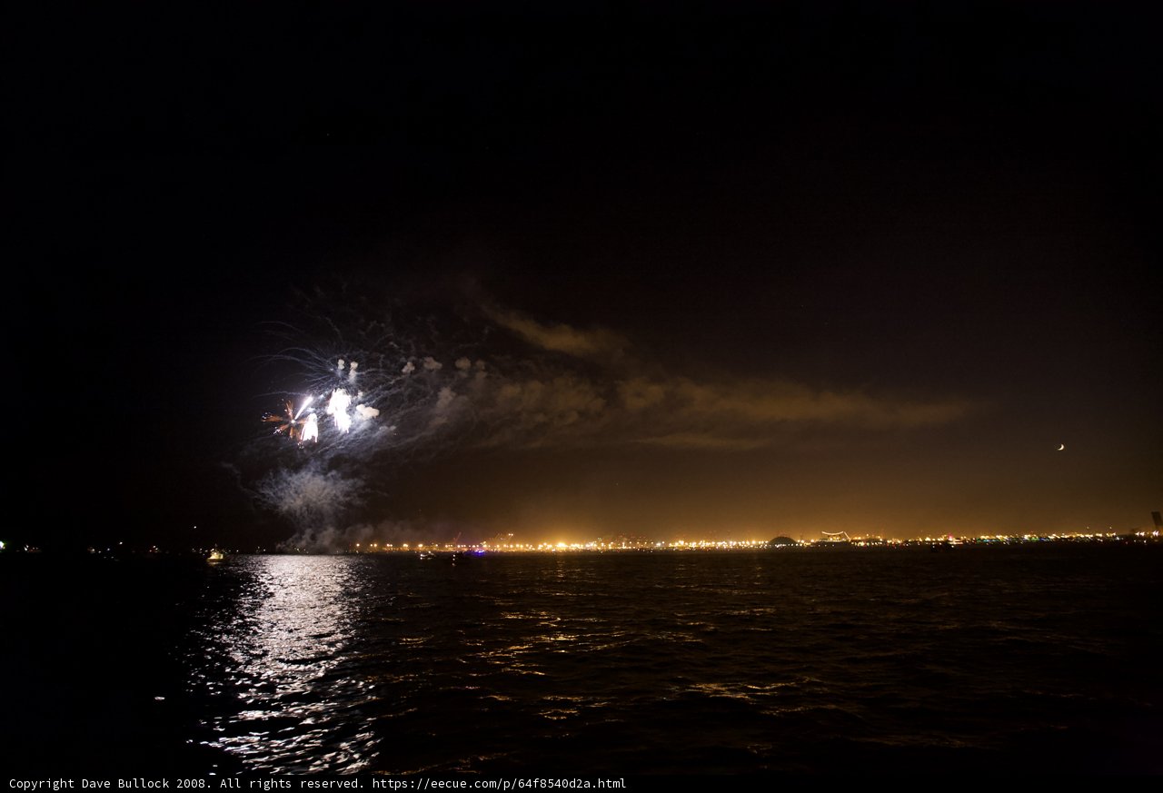 A Fiery Display
