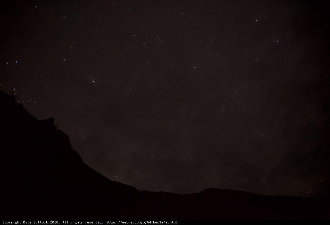 Twinkling Night Sky