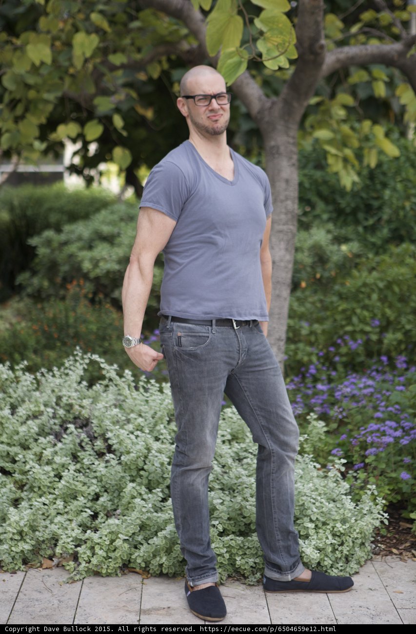 Confident Garden Pose