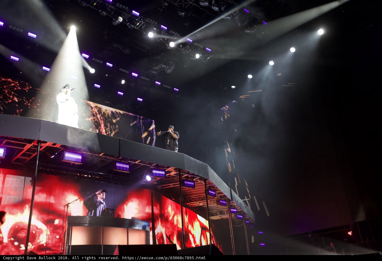 The Spotlight Shines on the Rock Concert Performers