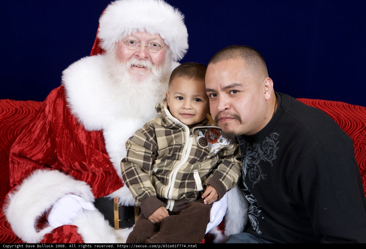 A Jolly Moment with Santa Claus